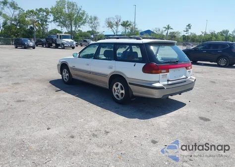 1999 Subaru Legacy 30Th Ann. Outback Ltd./Outback z USA, uszkodzony, nr VIN 4S3BG685XX7649023
